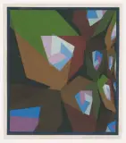 Opus 4 by Hans Hinterreiter, 1951, tempera, sold Dec 2023