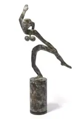 Tanz by Erich Hauser, 2004, bronze, offered Dec 2023
