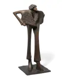 Vogelmensch by Kurt Laurenz Metzler, 1982, bronze, sold Dec 2023