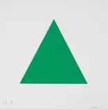 Ohne Titel by Olivier Mosset, 2016, color screenprint, offered Dec 2023
