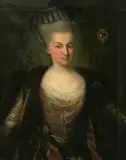 zugeschrieben "Luise Rosalia von Sury-Arregger by Pietro Uberti, 1756, oil on canvas, sold Dec 2023