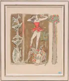 Eva's Tochter by Alois Carigiet, 1967, color lithograph, offered Dec 2023