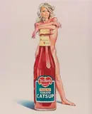 Della Monty by Mel Ramos, 1972, collotype, sold Mar 2024