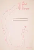 Untitled by Konrad Klapheck, drawing, sold Sep 2024