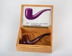 Ceci n'est pas une pipe de Magritte by Timm Ulrichs, 1968, multiple, sold Mar 2025