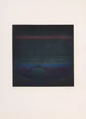 Lemon and Cherries by Yōzō Hamaguchi, 1959, mezzotint, sold Sep 2025