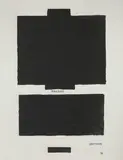 Water board 0000090 (From: Water Boarding Series) by Jenny Holzer, 2012, pochoir, offered Mar 2026
