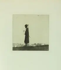 An den Frühling by Heinrich Vogeler, 1899, etching, sold Mar 2026