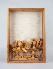 Accumulation by Fernandez Arman, 1973, multiple (object), sold Mar 2026