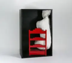 Girl on a chair by George Segal, 1970, multiple, offered Sep 2026