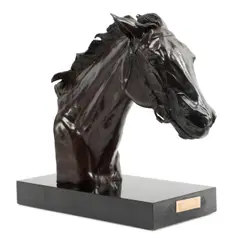 Forego by Pam Foss, bronze, sold Jan 2023