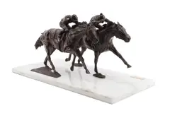 Untitled by Pam Foss, bronze 'Inquiry,' 1982, sold Jan 2023