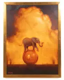 Prospero Spheum by James McLaughlin Way, 2002, oil on canvas, sold Jan 2023
