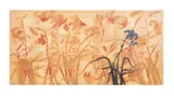 Black Lily by Rocío Rodríguez, 2002, oil on canvas, sold Jan 2023