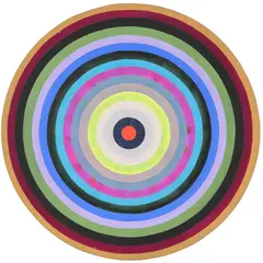 Untitled by Gary Lang, acrylic on canvas, sold Jul 2022