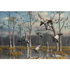 Untitled by Harry Curieux Adamson, oil on canvas, sold Jul 2022
