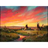 Untitled by Heinie Hartwig, oil on masonite, sold Jul 2022