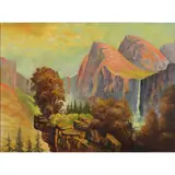 Untitled by Harry Cassie Best, oil on masonite, sold Jul 2022
