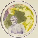 Untitled by Stephanie Weber, etching with cutouts, sold Jul 2022