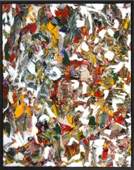 Uptown - Quartier Chic by Ross Bishop, acrylic on canvas, sold Nov 2024