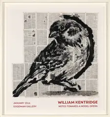 Notes Towards a Model Opera by William Kentridge, giclée print, sold Dec 2023