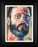 Portrait of a Man by Wakaba Mutheki, oil on canvas, sold Dec 2023