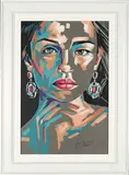 Portrait of a Woman by Wakaba Mutheki, oil on canvas, sold Dec 2023