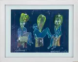 Vegetarianos by Jose Garcia Montebravo, 2007, Mixed Media on Paper, sold Jun 2024