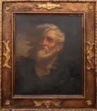 Portrait of a Saint by Charles E. Cridland, Oil on Canvas, sold Jun 2024
