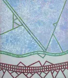 Landscape Under The Bridge by Eva Bouzard-Hui, Oil on Canvas, sold Jun 2024