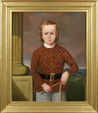 Untitled by Charles S. Humphreys, oil on canvas, sold Feb 2023