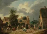 Die Geiselnahme by Thomas van Apshoven, oil on panel, offered Sep 2023
