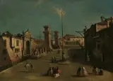 Nachfolger des 18 by Francesco Guardi, oil on canvas, sold Sep 2023