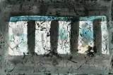 Ohne Titel by Hans Staudacher, 1990, mixed media, offered Sep 2023