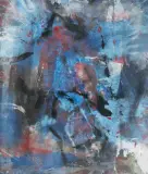 Inbild 75/I by Fred Thieler, 1975, mixed media, offered Sep 2023