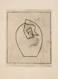 Vers le blanc infini by Jean Arp, 1960, etching, sold Sep 2023