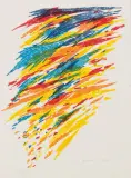 Pablo Neruda by Piero Dorazio, 1973, lithograph, offered Sep 2023