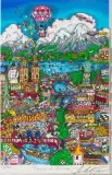 Best of Zurich by Charles Fazzino, color lithograph, sold Sep 2023