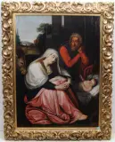 Heilige Familie by Antwerpen, 17.Jh., oil on panel, offered Sep 2023