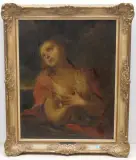zugeschrieben Die Bekehrung der Maria Magdalena by Mateo Cerezo, oil on canvas, offered Sep 2023