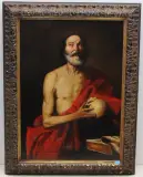 in der Art Der heilige Hieronymus by Jusepe de Ribera, oil on canvas, sold Sep 2023