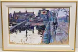 Dusk by Arthur Karl Maderson, oil, sold Sep 2023