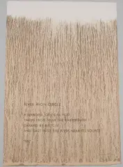 River Avon Circle by Richard Long, color lithograph, sold Sep 2023