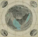 Schmid, Franz (Schwyz 1796–1851 Schwyz) und Hegi, Franz (Lausanne 1774–1850 Zürich) nach Pfyffer von Wyher "Panorama oder Zirkel-Aussicht vom Rigi Berg, auf dem by David Alois Schmid, aquatint, sold Sep 2023