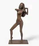 Stehende (Lea) by Erich Hauser, 1999, bronze, offered Sep 2023