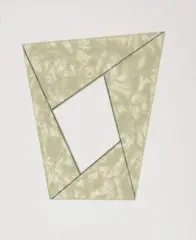 Frames by Robert Mangold, 1988, color screenprint, offered Sep 2023