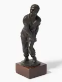 Schwinger by Eduard Spörri, 1970, bronze, sold Sep 2023
