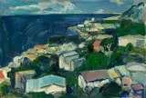 Ischia by Carl junior Liner, 1954, oil on canvas, sold Sep 2023