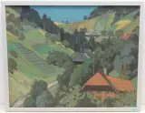 Emmenthal I by Fred Stauffer, 1938, oil on canvas, sold Sep 2023