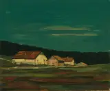 A l'orée de la fôret by Albert Schnyder, 1969, oil on canvas, offered Sep 2023